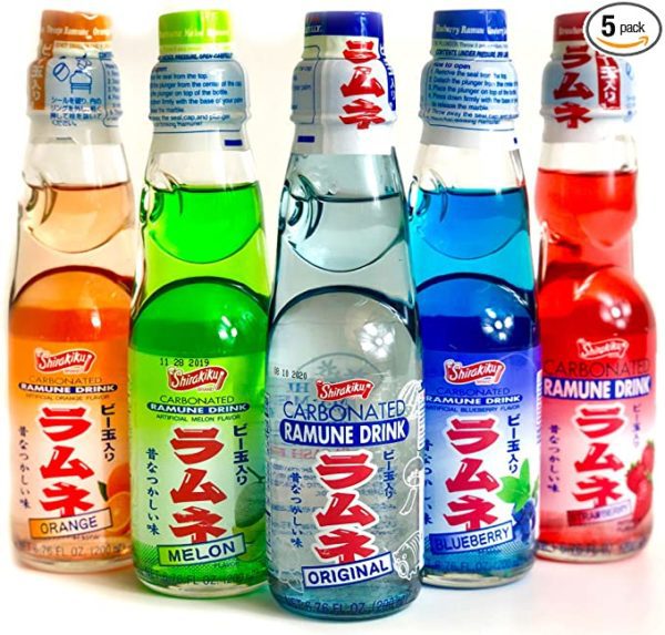 Ramune Japanese Soda Variety Pack