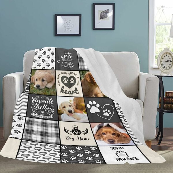 Dog Memorial Blanket