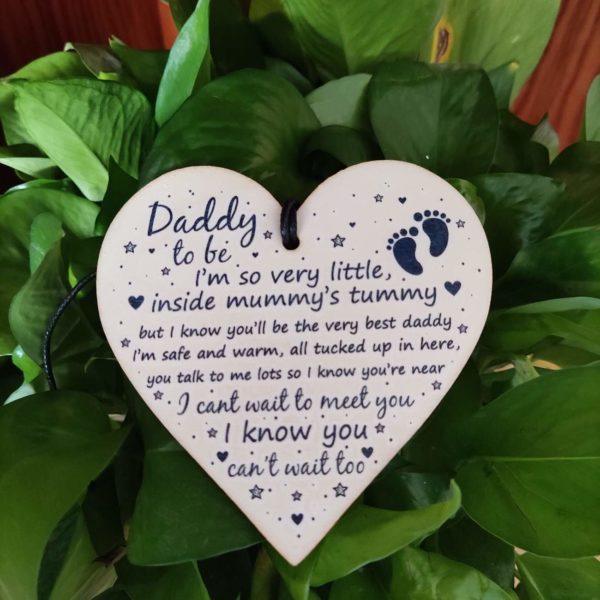 Daddy To Be Plaque