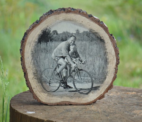 photos on wood
