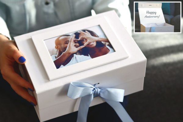 Photo Gift Box With Message