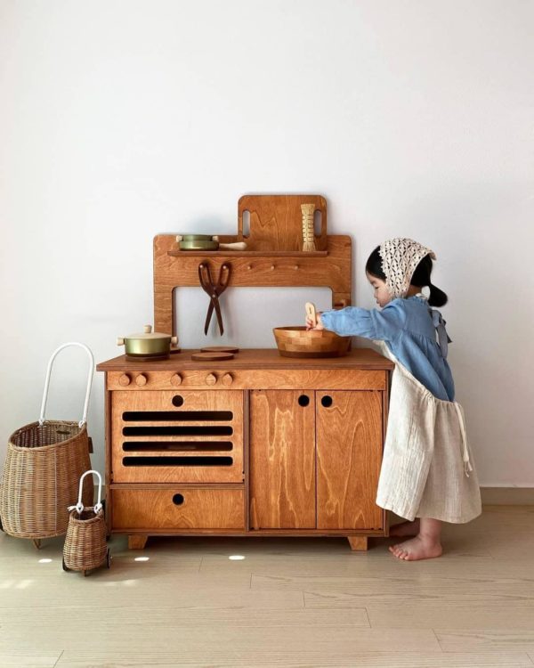 Wooden Play Kitchen