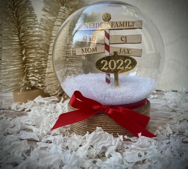 Personalized Snow Globe