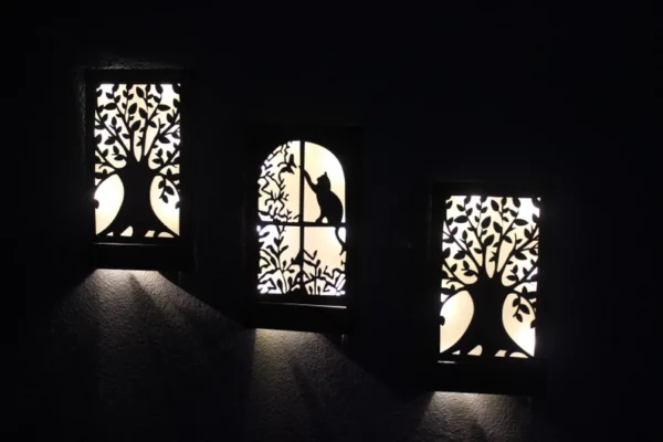 Wall Art with Led Lights