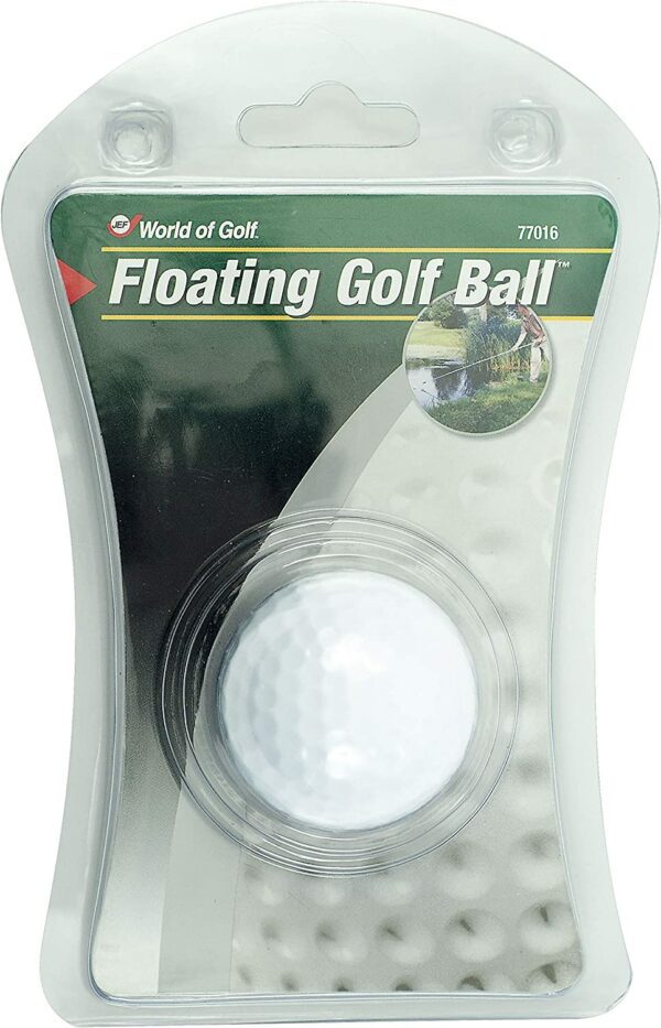 Floating golf balls