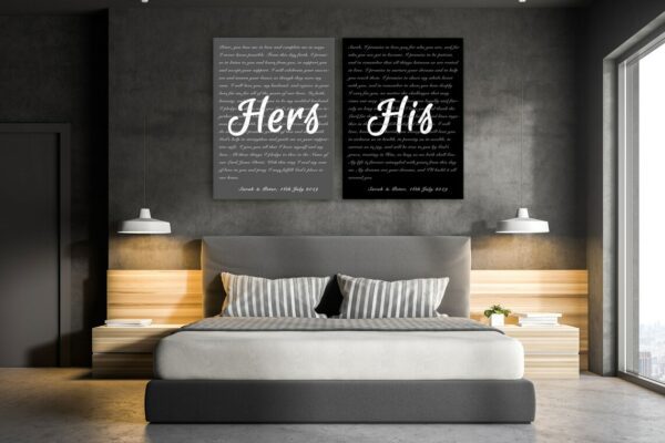 His and Hers Wall Decor