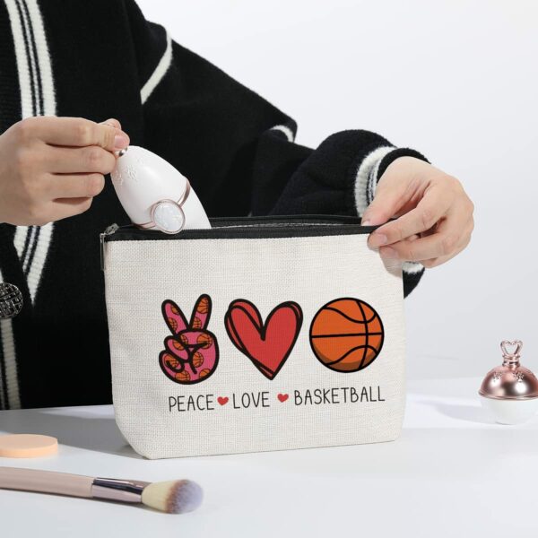 Basketball Makeup Bag